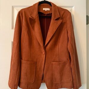 Solitaire Women's Rust Blazer